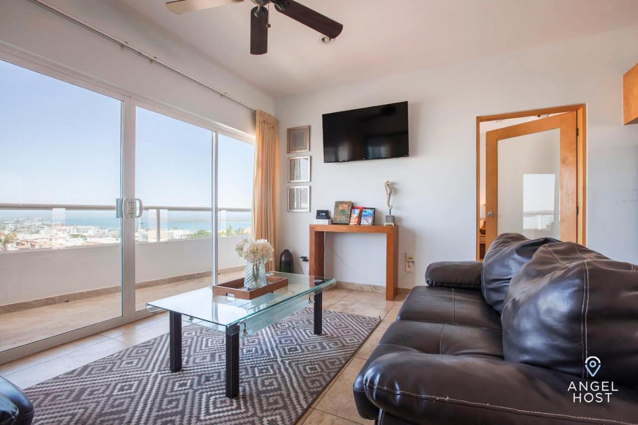 Oceanview Living Space & Balcony With Fiberoptic Wifi! La Paz Luaran gambar