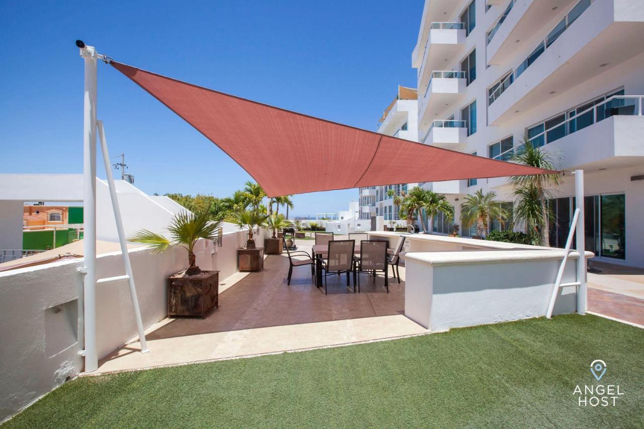 Oceanview Living Space & Balcony With Fiberoptic Wifi! La Paz Luaran gambar