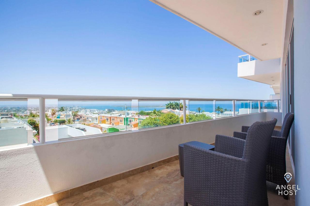 Oceanview Living Space & Balcony With Fiberoptic Wifi! La Paz Luaran gambar