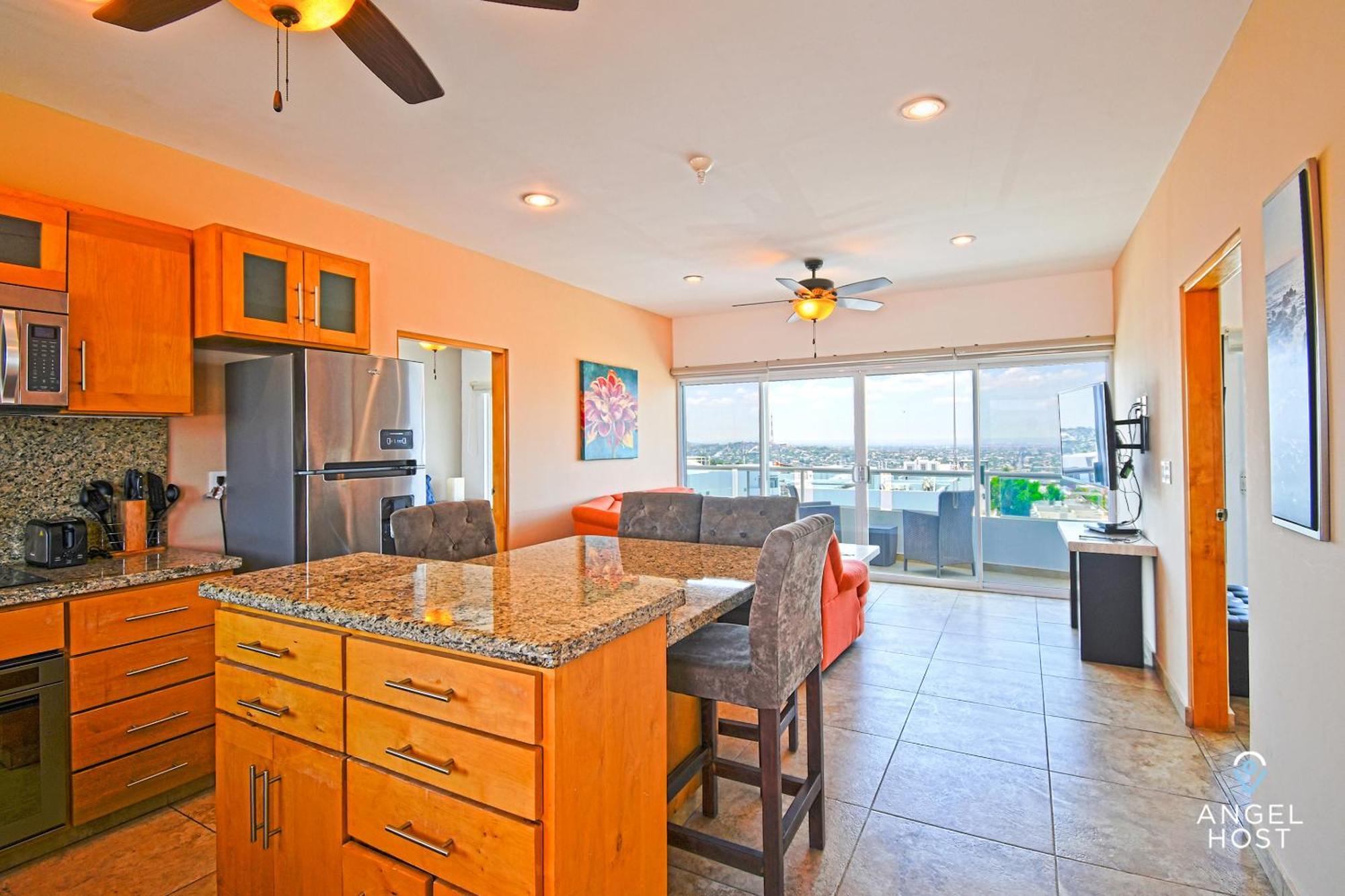 Oceanview Living Space & Balcony With Fiberoptic Wifi! La Paz Luaran gambar